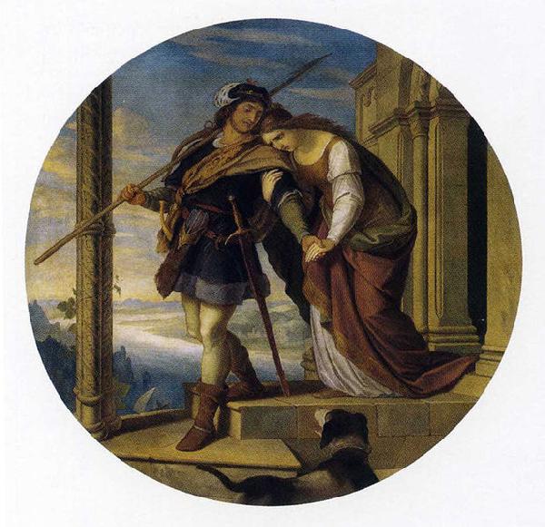 Julius Schnorr von Carolsfeld Siegfried's Departure from Kriemhild
